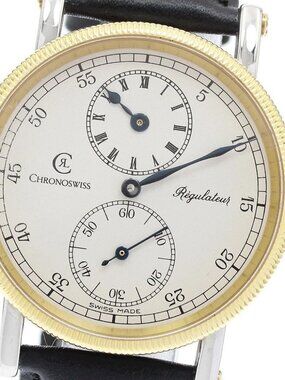 Chronoswiss Regulator CH6322 beige Dial Hand Winding Men's Watch
